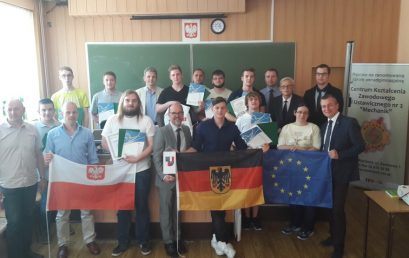 Młodzi Niemcy z Mainz zakończyli praktykę w Raciborzu